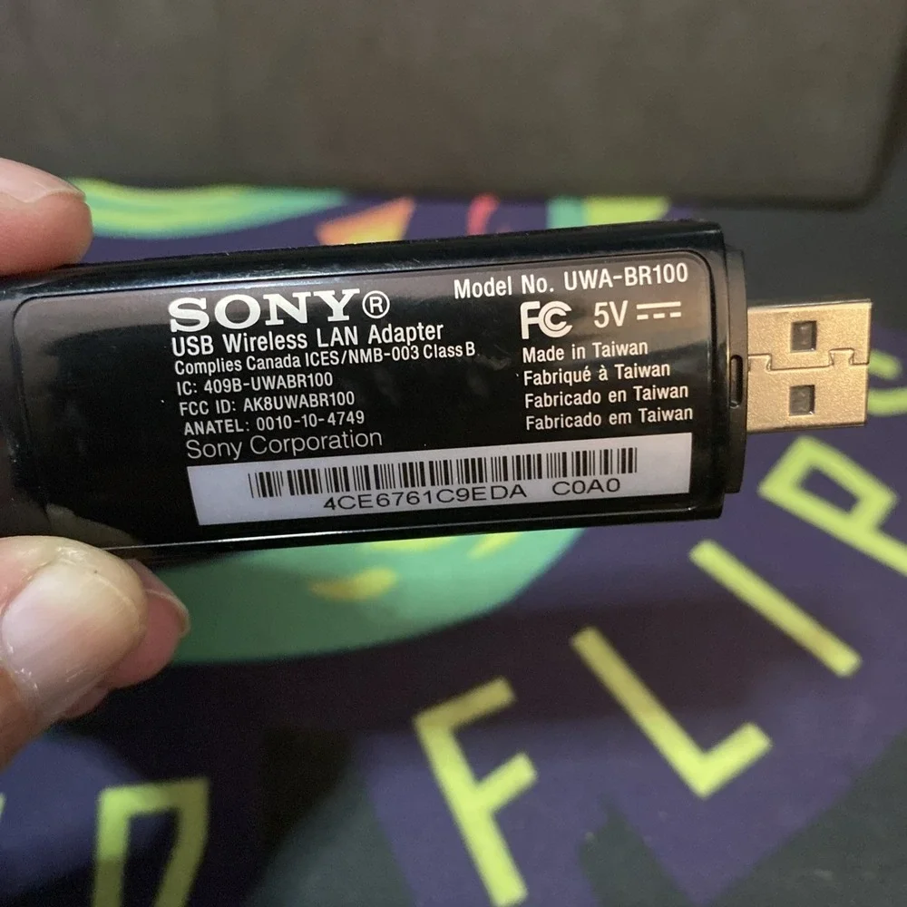 Sony UWA-BR100 USB Wireless LAN Adapter Wi-Fi Dongle for Smart TVs & Devices D1